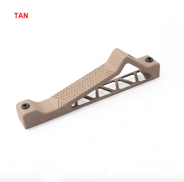 Aluminum Angle Grip For KM System Rail Dark Earth